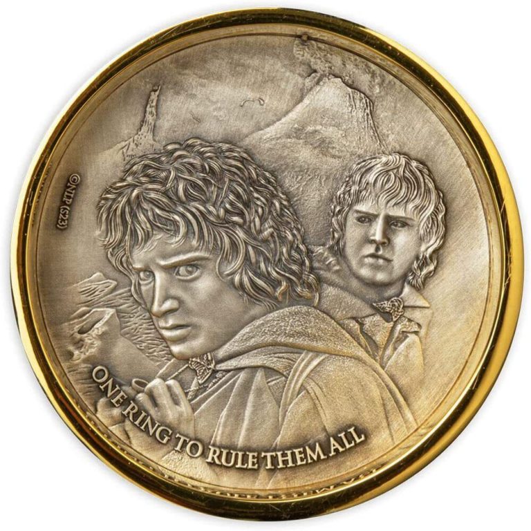 Read more about the article 2023 Samoa Lord of the Rings One Ring 3oz Silver Antique Finish Coin