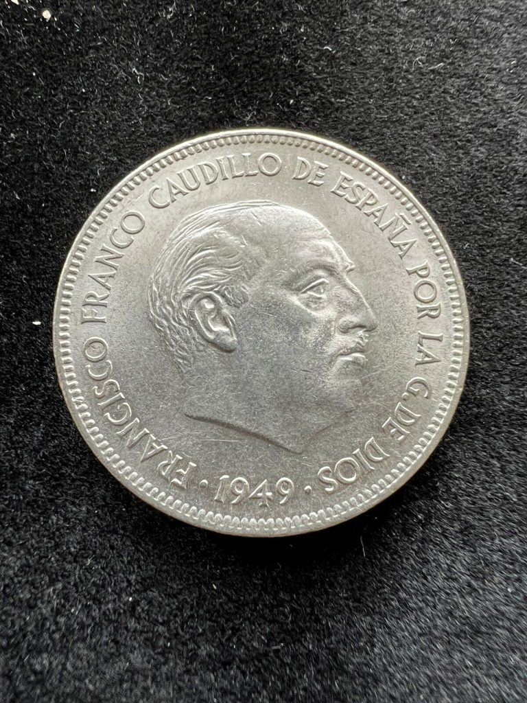 Read more about the article Spain 5 Pesetas – Francisco Franco Coin