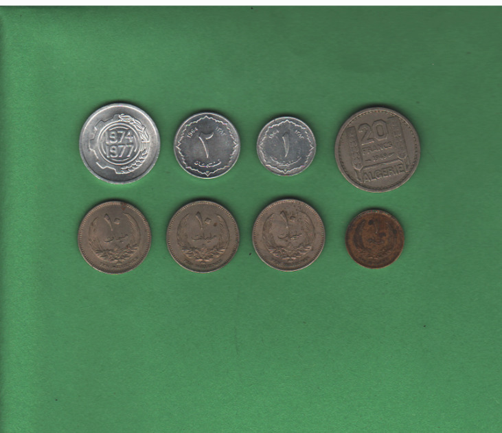 Read more about the article Algeria and Libya – Coin Lot – World/Foreign/Africa