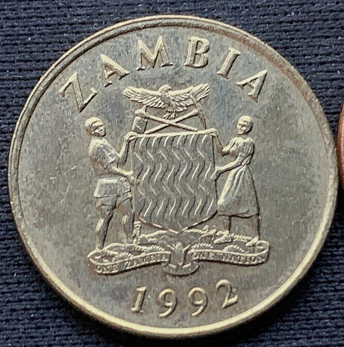 Read more about the article 1992 Zambia 1 Kwacha Coin UNC     High Grade World Coin      #M181