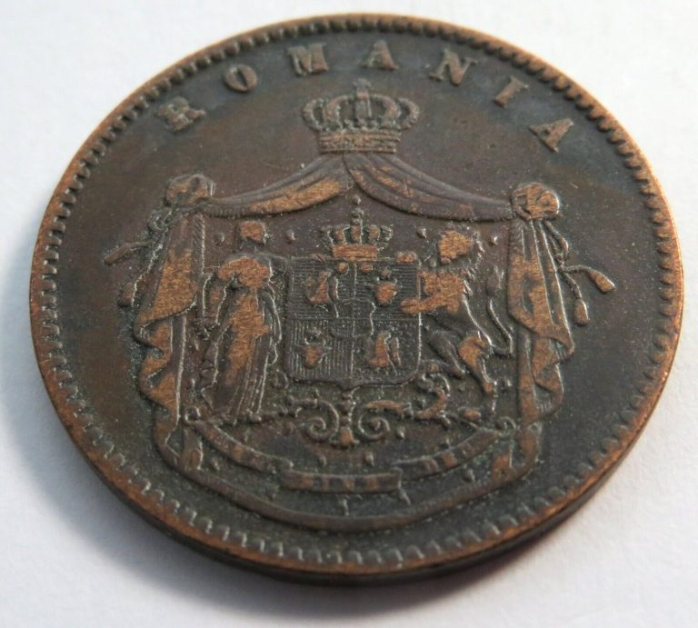 Read more about the article Romania Copper 10 Bani 1867  KM 4.1
