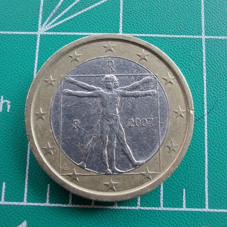 Read more about the article ITALY Coins 1 Euro 2007 #374d