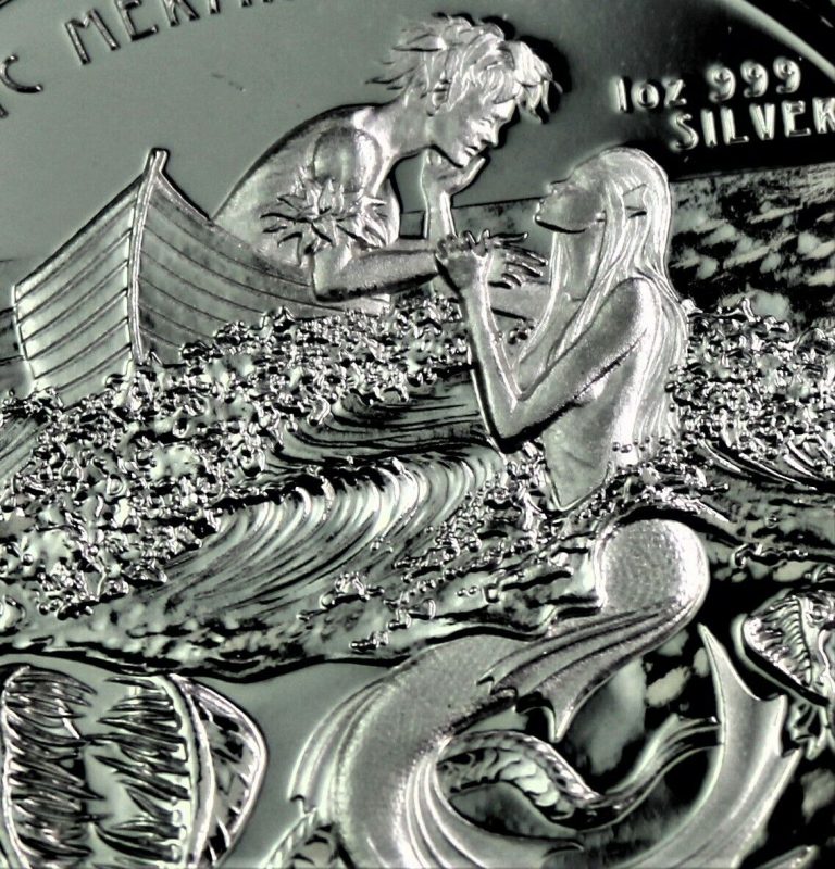 Read more about the article 2021 Samoa Mermaid Proof-like .999 silver coin Scottsdale Mint- in capsule