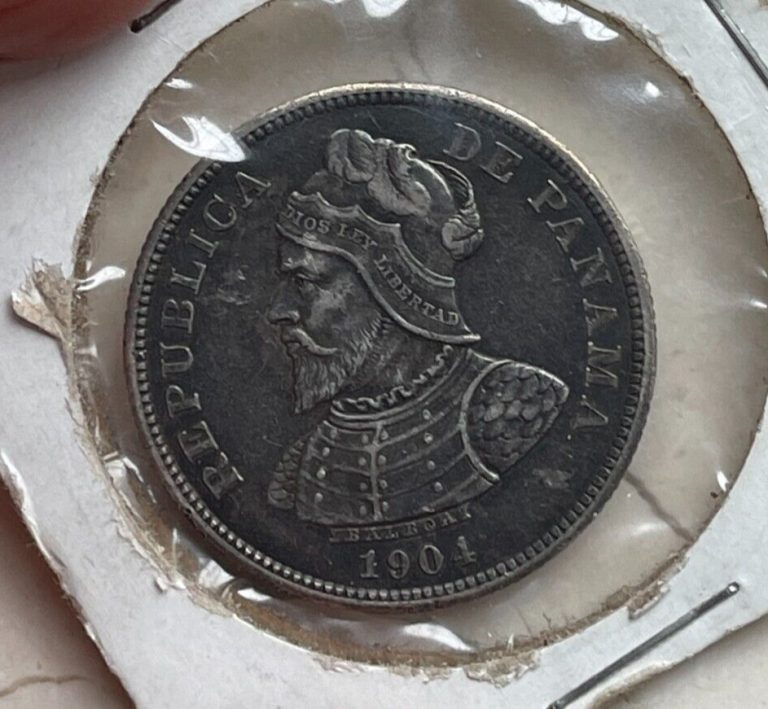Read more about the article 1904 Panama 25 Centesimos – Ex Jewelry  bg