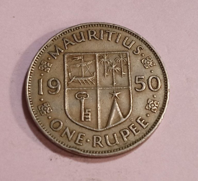 Read more about the article Mauritius      1 RUPEE  1950 KM 29