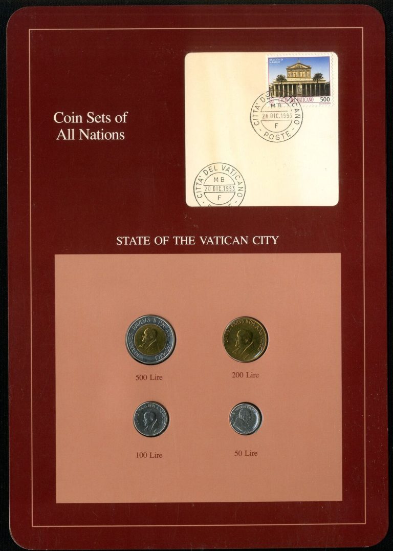Read more about the article Vatican City: Coin Sets of All Nations 1991-1992 – UNC
