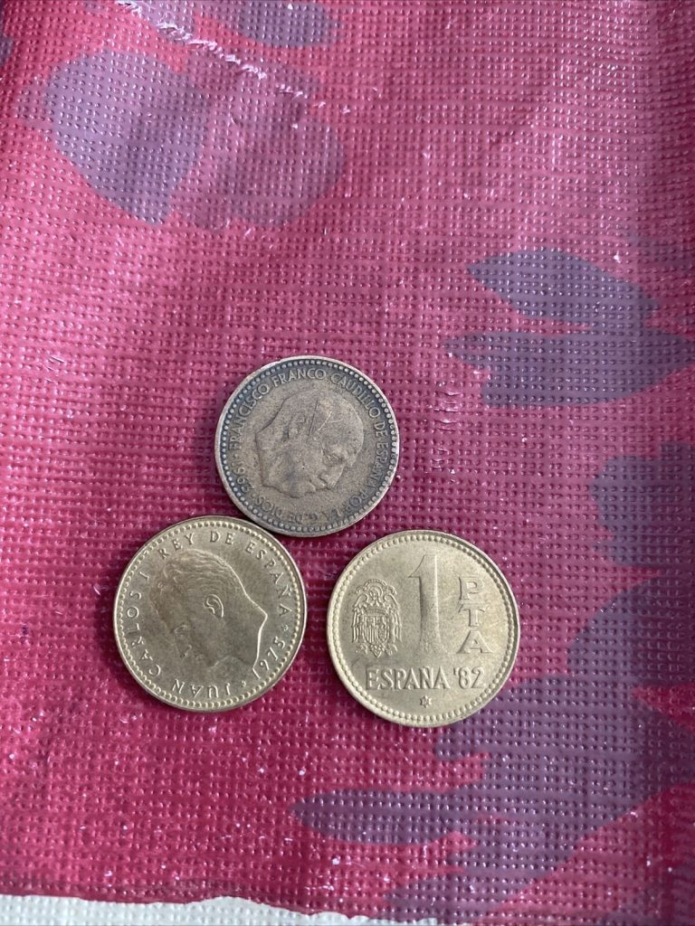 Read more about the article Spain  1963  1975  1980 Pesetas- 3 Style Coins
