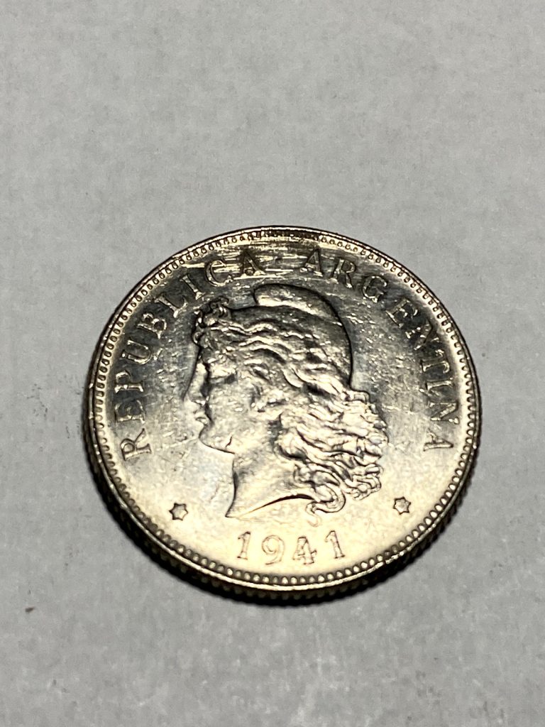 Read more about the article 1941 Argentina 50 Centavos