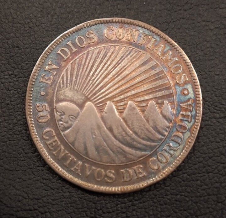 Read more about the article 1912 Nicaragua 50 Centavos Nice Toning