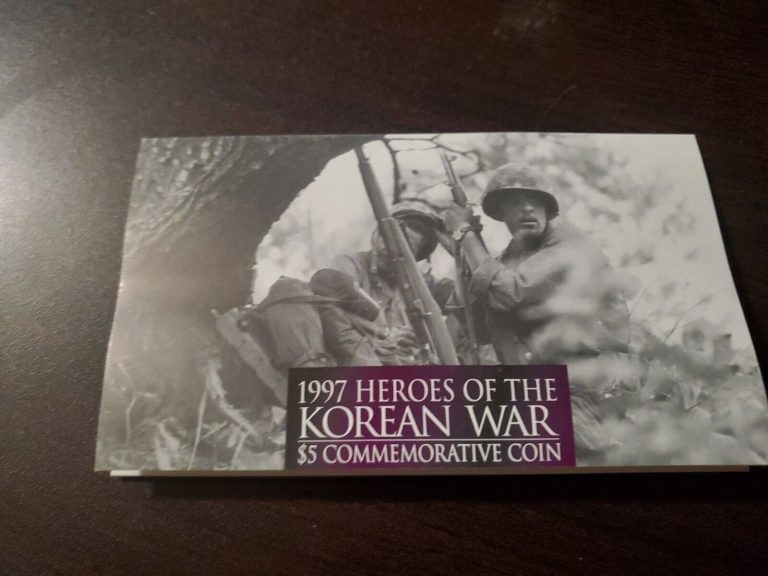 Read more about the article 1997  Heroes of Korean War $5 Commemorative Coin