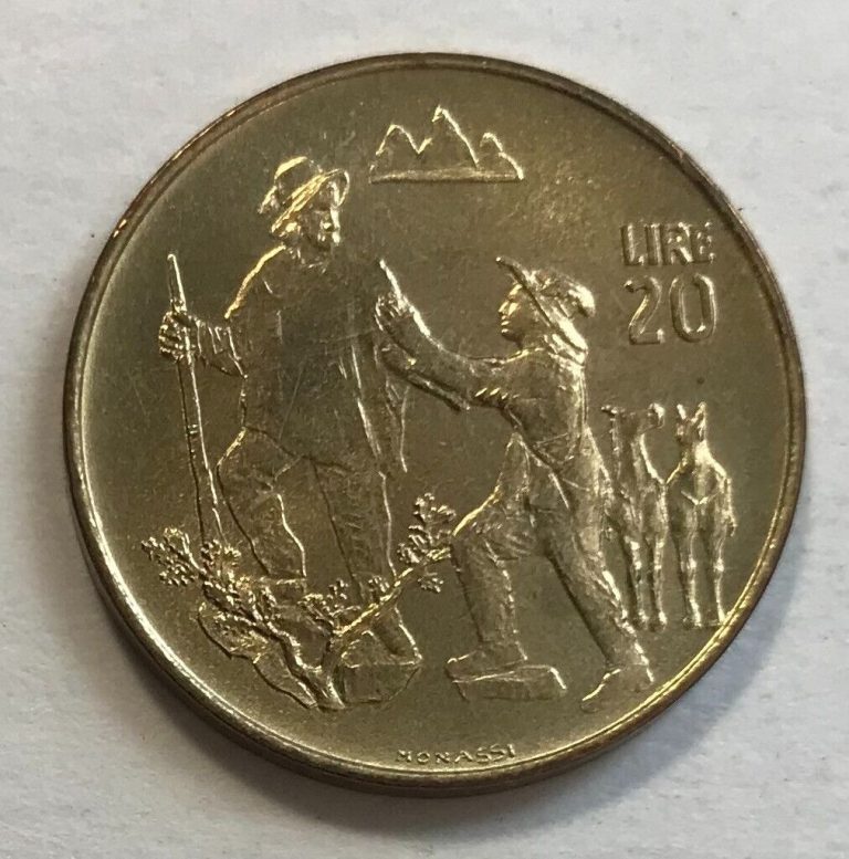 Read more about the article San Marino 20 Lire 1972 – Garibaldi – Uncirculated