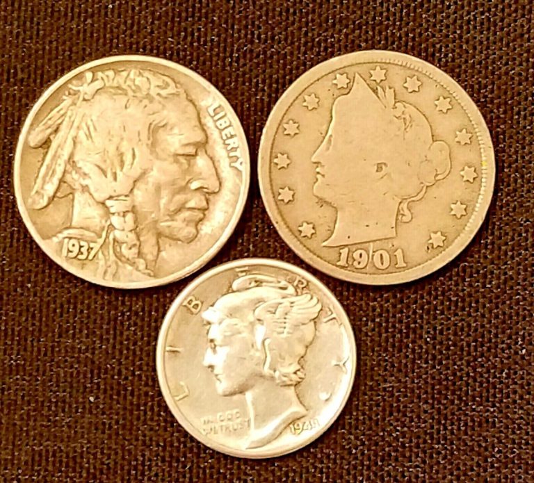 Read more about the article Old US Coins Starter Collection Lot of 3 Rare US Coins. NO CULL COINS.