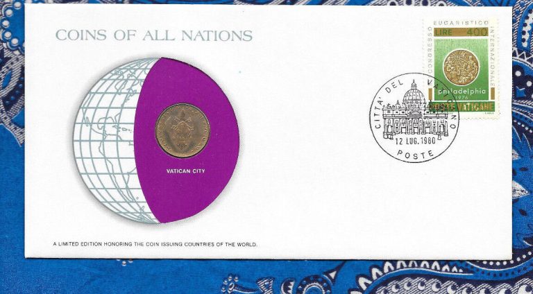 Read more about the article Coins of All Nations Vatican City 20 Lire 1975 UNC