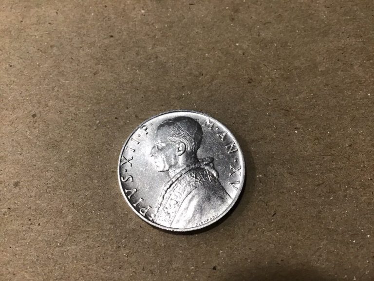 Read more about the article 1953 Vatican City 10 Lira coin
