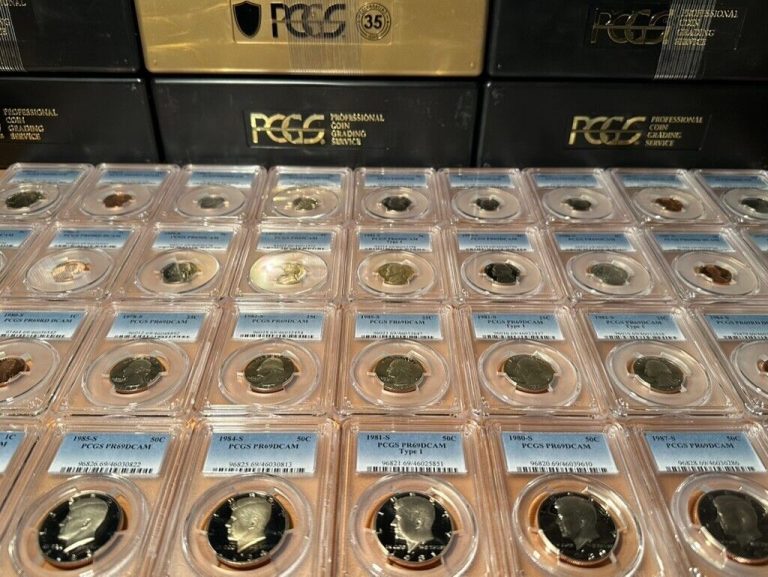 Read more about the article PCGS Graded Proof Coins PR69 DCAM 💸 Estate Sale 💸 1 SLAB LOT