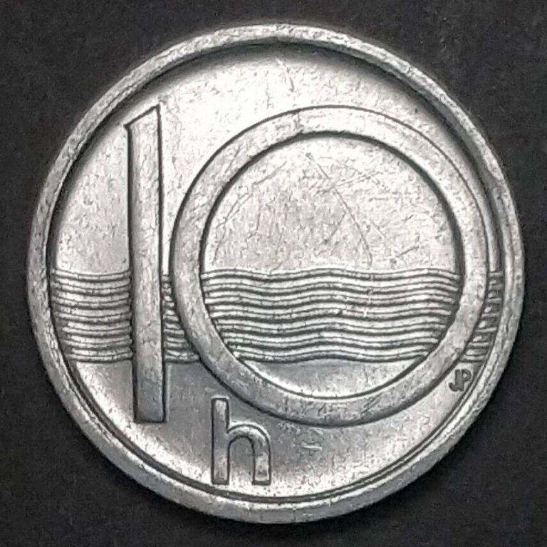 Read more about the article Czech Republic 10 Haleru 1999 Coin