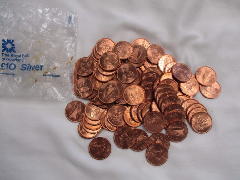 Read more about the article Large Lot Of Irish Pennies- 50 Pcs Of BU 1968 Pennies