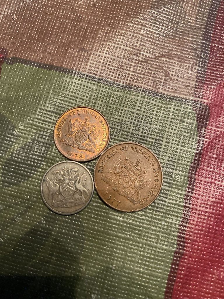 Read more about the article 3 Coins Trinidad And Tobago 10 Cent 1972  1 Cent 1978  5 Cents 1977