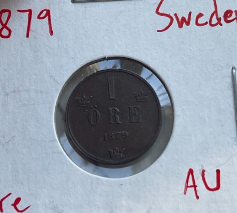 Read more about the article 1879 Sweden 1 One Ore  bg