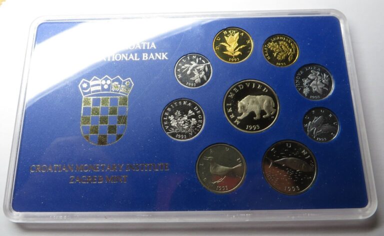 Read more about the article Croatia Proof Set 1993 – 9 Coins