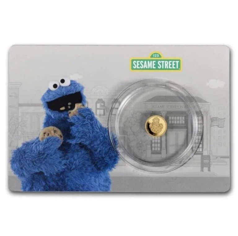 Read more about the article 2022 Samoa 1/2 Gram Gold Cookie Monster – SKU#251229