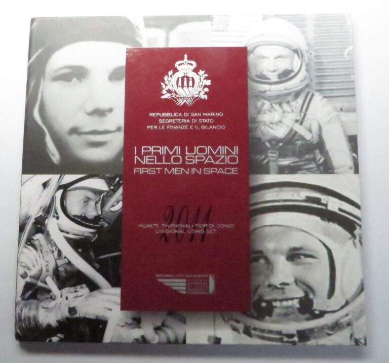 Read more about the article San Marino Mint Set – 2011 EURO – First Man In Space – 9 Coins