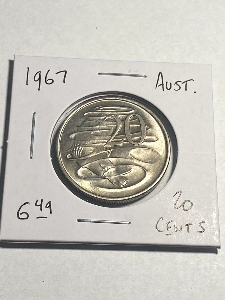 Read more about the article 1967 Australia 20 Cents