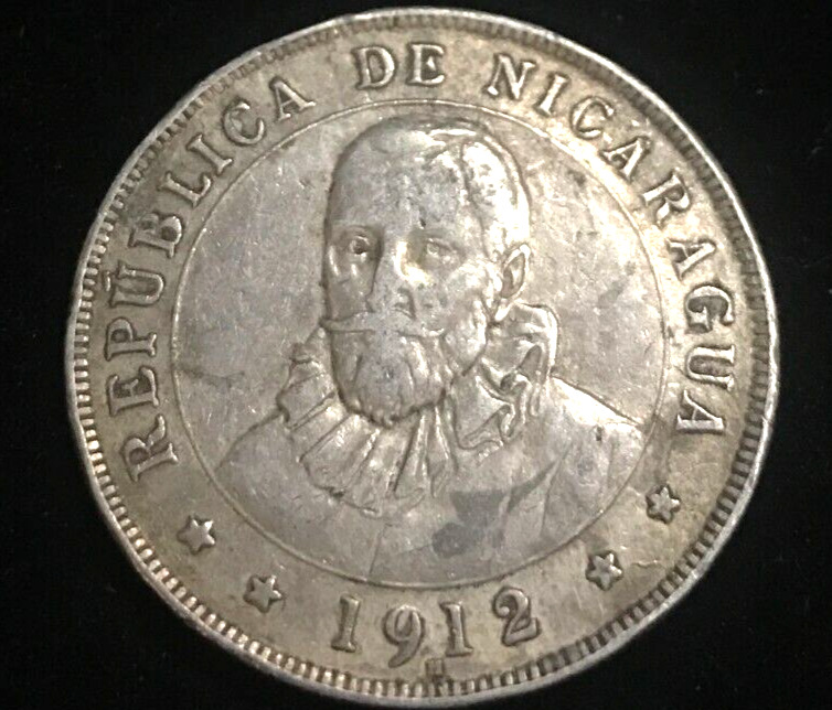 Read more about the article 1912 Nicaragua 50 centavos (1/2 cordoba) Scarce