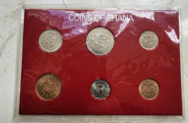 Read more about the article Mixed Dates Coins of Ghana Coin Set   Bg