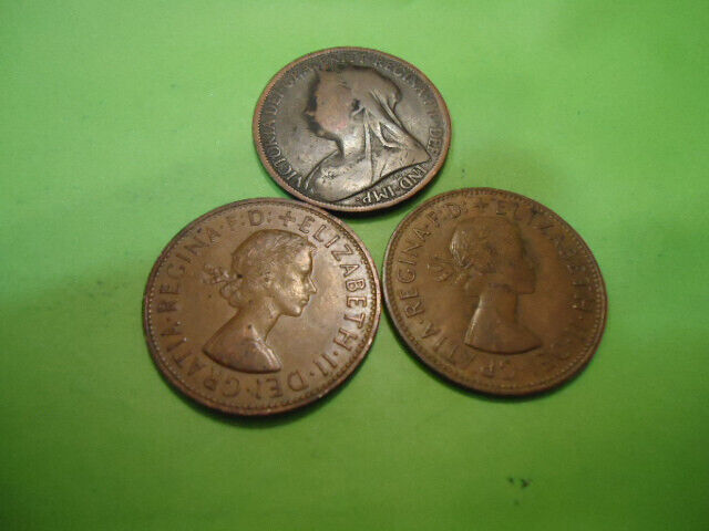 Read more about the article ENGLISH/BRITISH COIN LOT OF 3 COINS