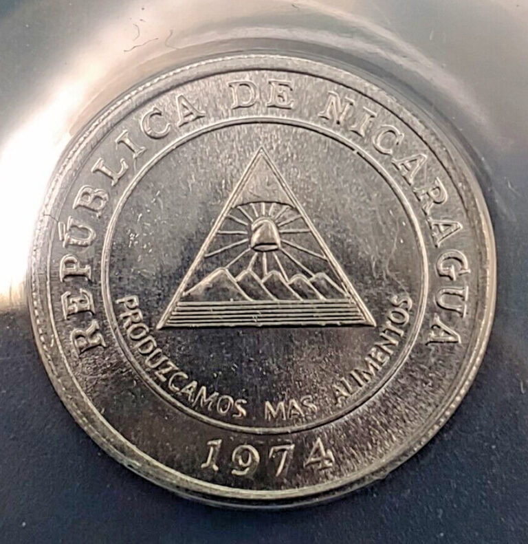 Read more about the article 1974 Nicaragua 5 Centavos ANACS MS64 Food and Agriculture Organization