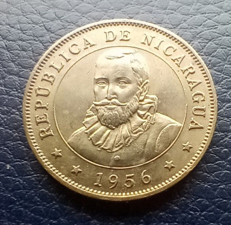 Read more about the article 1956 NICARAGUA 50 CENTAVOS COIN – UNC CONDITION- NICE WORLD COIN – FREE SHIPPING