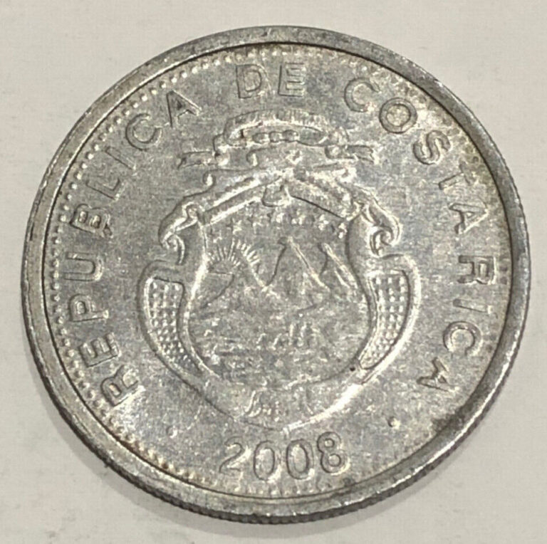 Read more about the article 2008 Costa Rica 10 Colones Central American Coin! BCCR