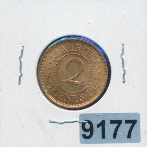 Read more about the article MAURITIUS – 2 cent 1953 – BU – CHEAPEST ON EBAY ! #9177