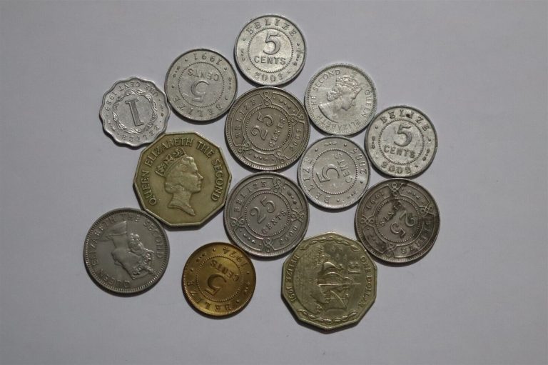 Read more about the article 🧭 🇧🇿 BELIZE OLD COINS LOT B53 #673 WO39