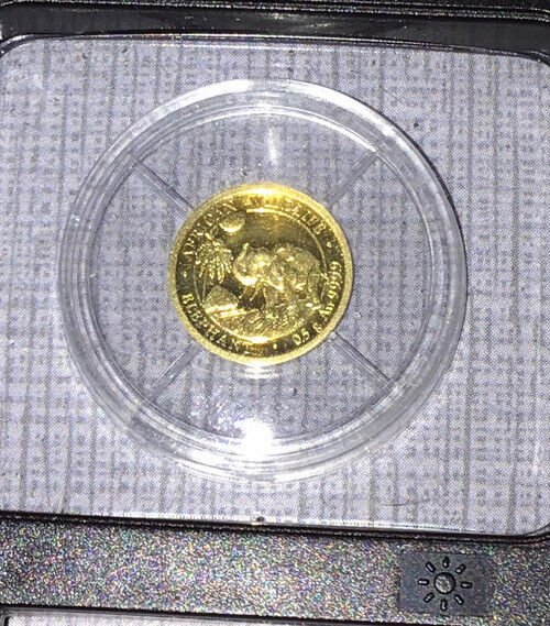 Read more about the article 2017 1/2 gram Somalia Gold Elephant coin  B U