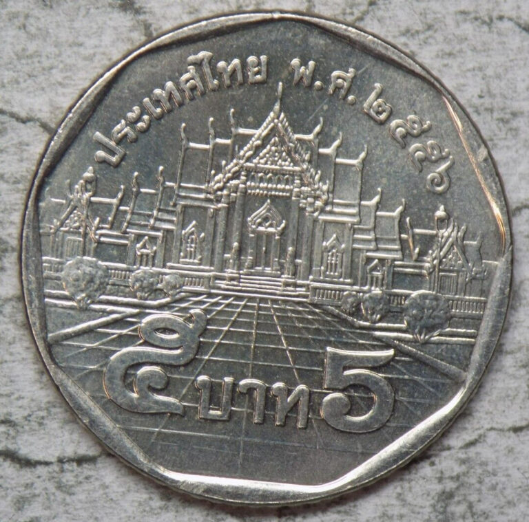 Read more about the article Thailand 5 Baht Coin