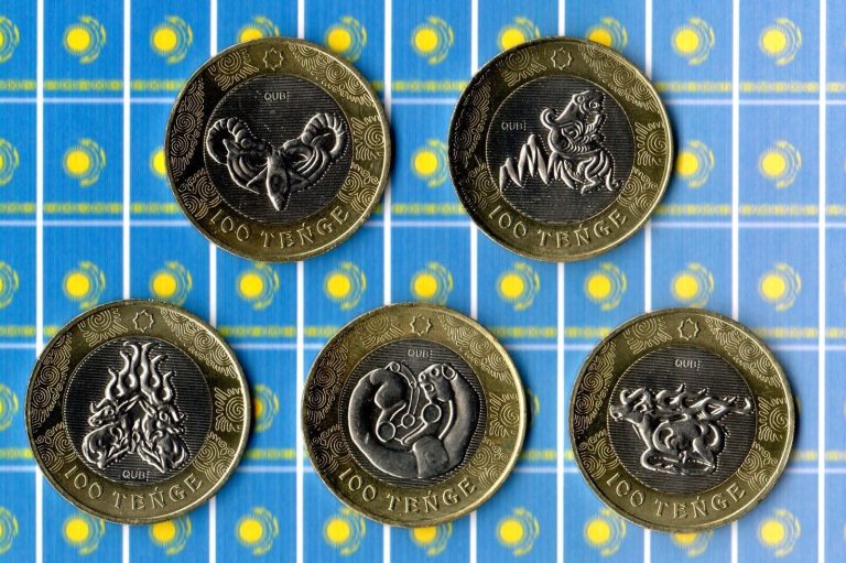 Read more about the article Kazakhstan lot 5×100 tenge 5 coins 2022 UNC