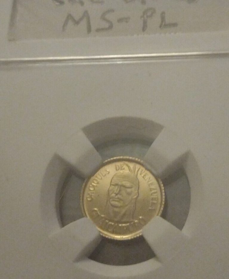 Read more about the article 1962 Venezuela Gold Coin Caracas 1.5 Grams 90% MS-PL