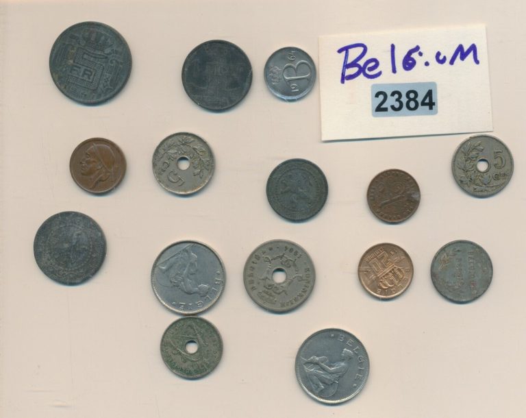 Read more about the article BELGIUM – 15 COINS #2384