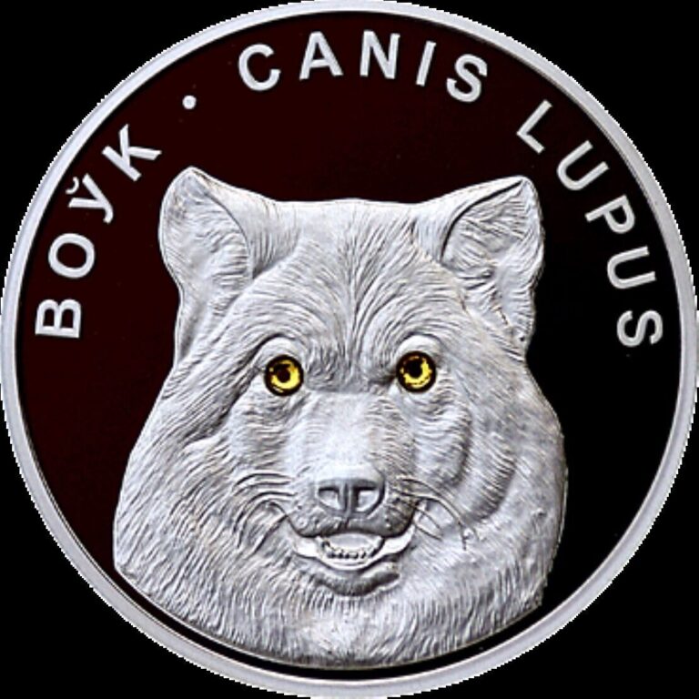 Read more about the article Belarus Wolf 20 rubles 2007 Silver coin