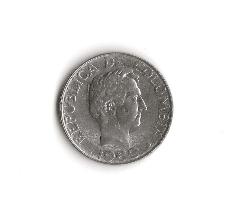 Read more about the article 1969 Colombia – 20 Centavos – 341