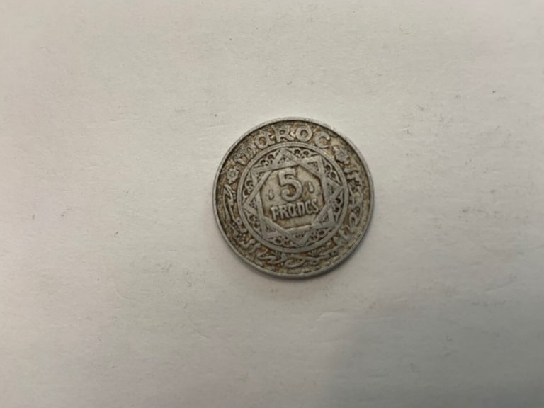 Read more about the article Maroc 5 Francs 1370 coin