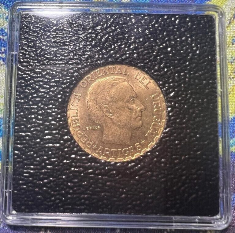 Read more about the article 1930 Uruguay Gold 5 Pesos (.2501 oz) – BU