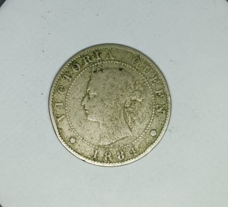 Read more about the article 1884 Queen Victoria Jamaica  Half Penny Coin