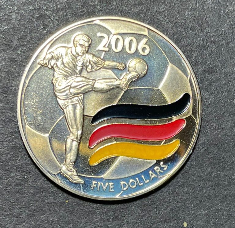 Read more about the article 2006 Liberia 5 Dollars Soccer Coin
