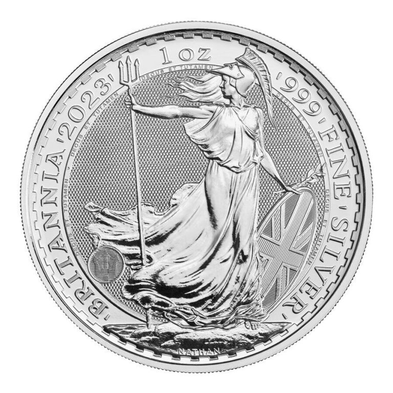 Read more about the article 2023 Great Britain £2 1-oz Silver Britannia King BU Brilliant Uncirculated