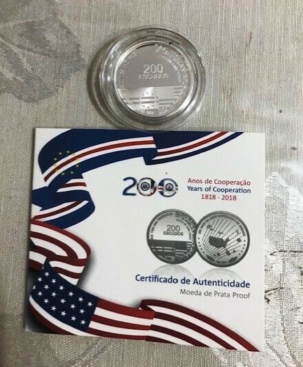 Read more about the article New Cape Verde 200 Escudos  Silver  Commemorative Coin to mark 200 years
