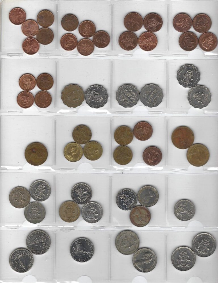 Read more about the article Bahamas Lot 55 Bahamian Coins Old Vintage Coin Collection 🇧🇸