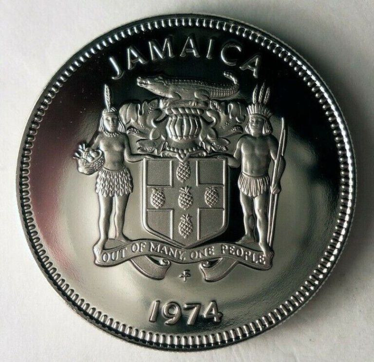 Read more about the article 1974 JAMAICA 20 CENTS – Low Mintage Proof Coin – Jamaica Proof Bin #1